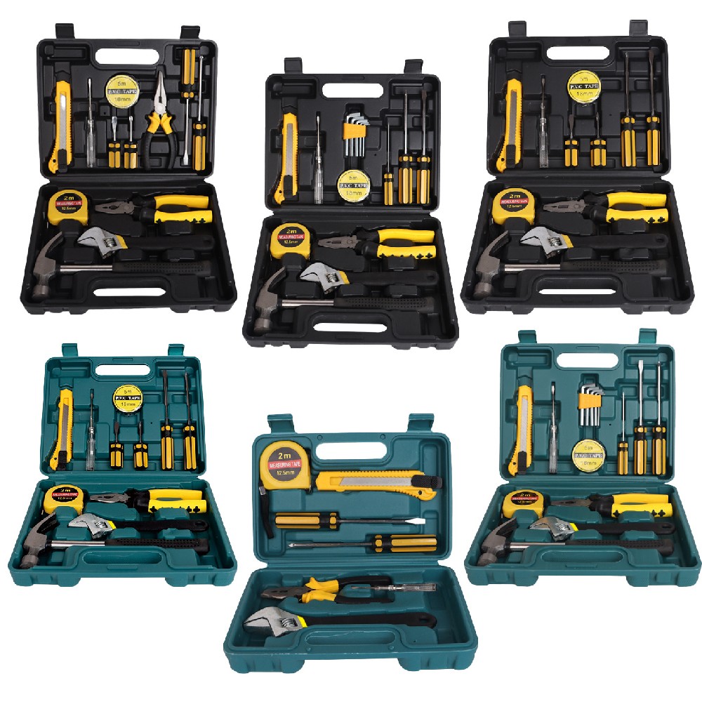 Household Hardware Tool Kit (12-38 Pieces) – All-in-One Solution for Home Repairs & Assembly
