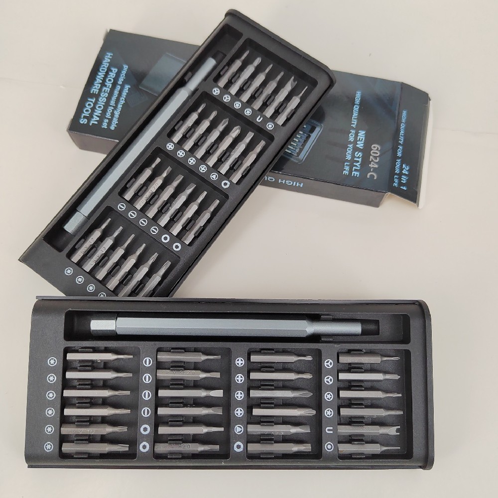 25-in-1 Household Screwdriver Set $6.99